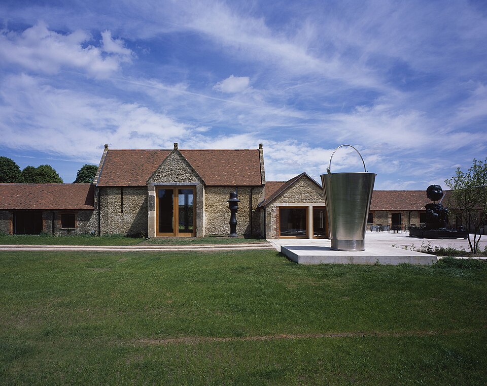 Hauser & Wirth Somerset gallery grounds and Oudolf Field, Bruton