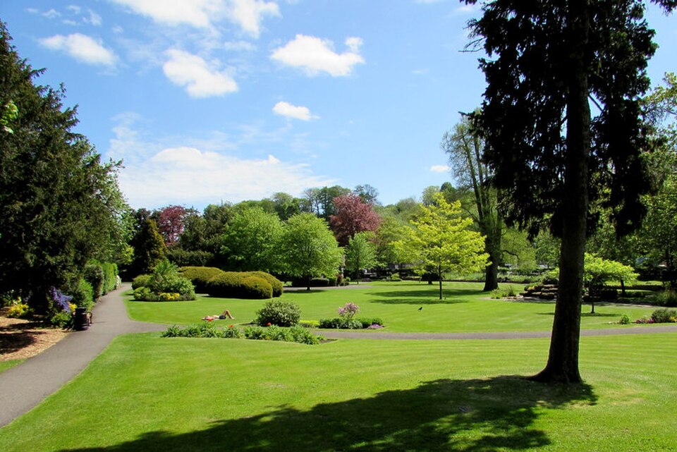 Pageant Gardens, Sherborne, Dorset — a stop between London and Cornwall