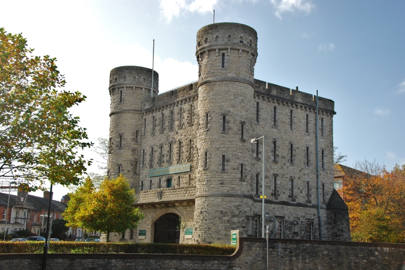 The Keep Military Museum in a former prison, Dorchester, Dorset